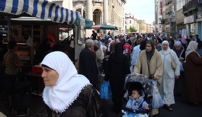 Dzielnica Molenbeek Bruksela
