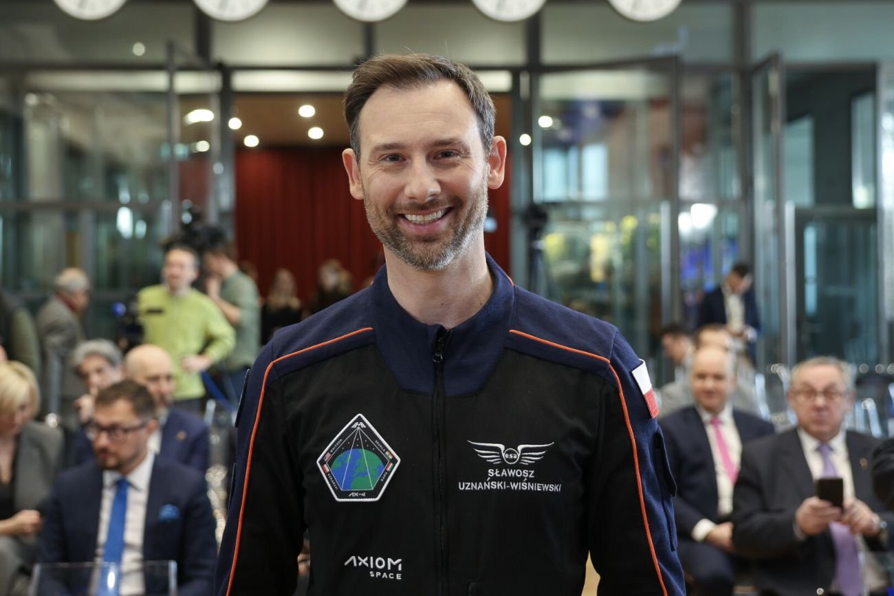 Sławosz Uznański do misji przygotowuje się na... kwarantannie. "Mieszkamy na Florydzie"