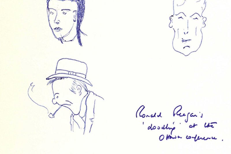 Rysunki Ronalda Reagana