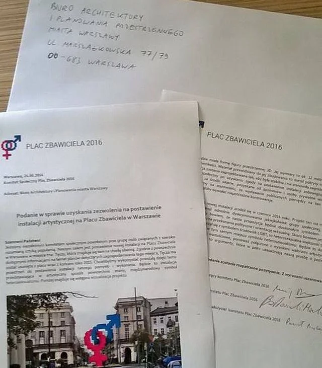 Dokumenty ws Placu Zbawiciela, Warszawa
