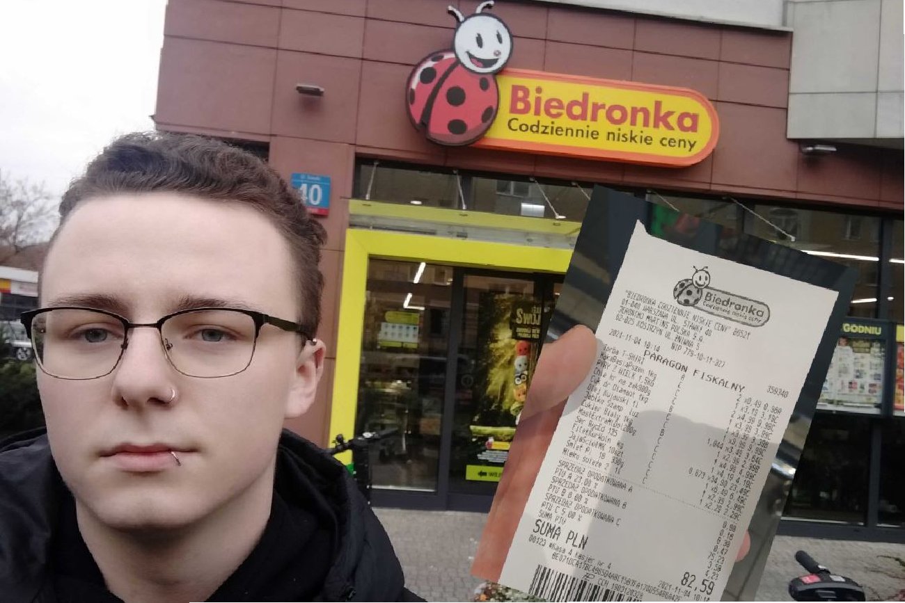 Zakupy w sieci Biedronka