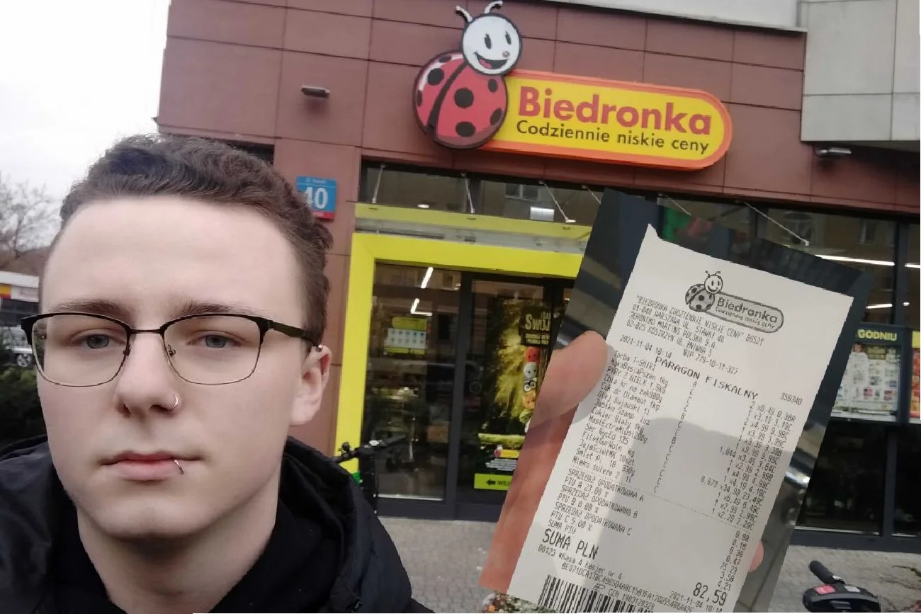 Zakupy w sieci Biedronka