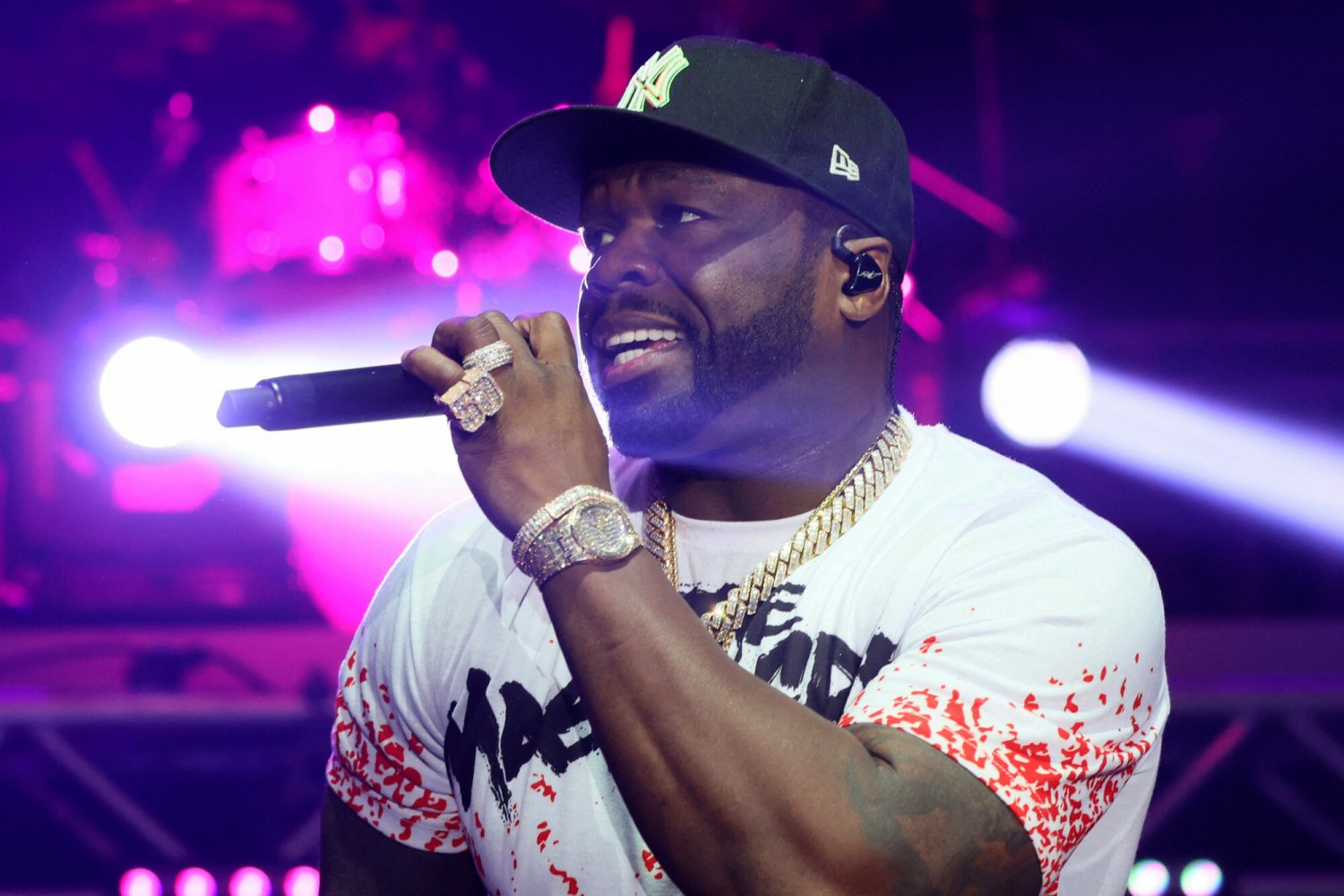 50 Cent w Polsce 50 Cent na koncercie