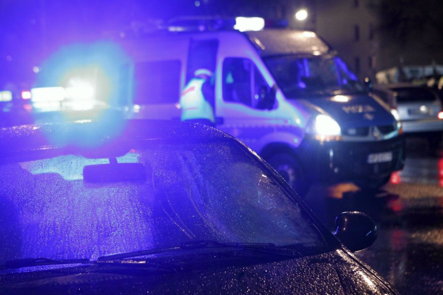 Pijany kierownik wydziału prewencji policji w Iławie został zatrzymany przez radiowóz. Marek O. miał  1,5 promila alkoholu we krwi.