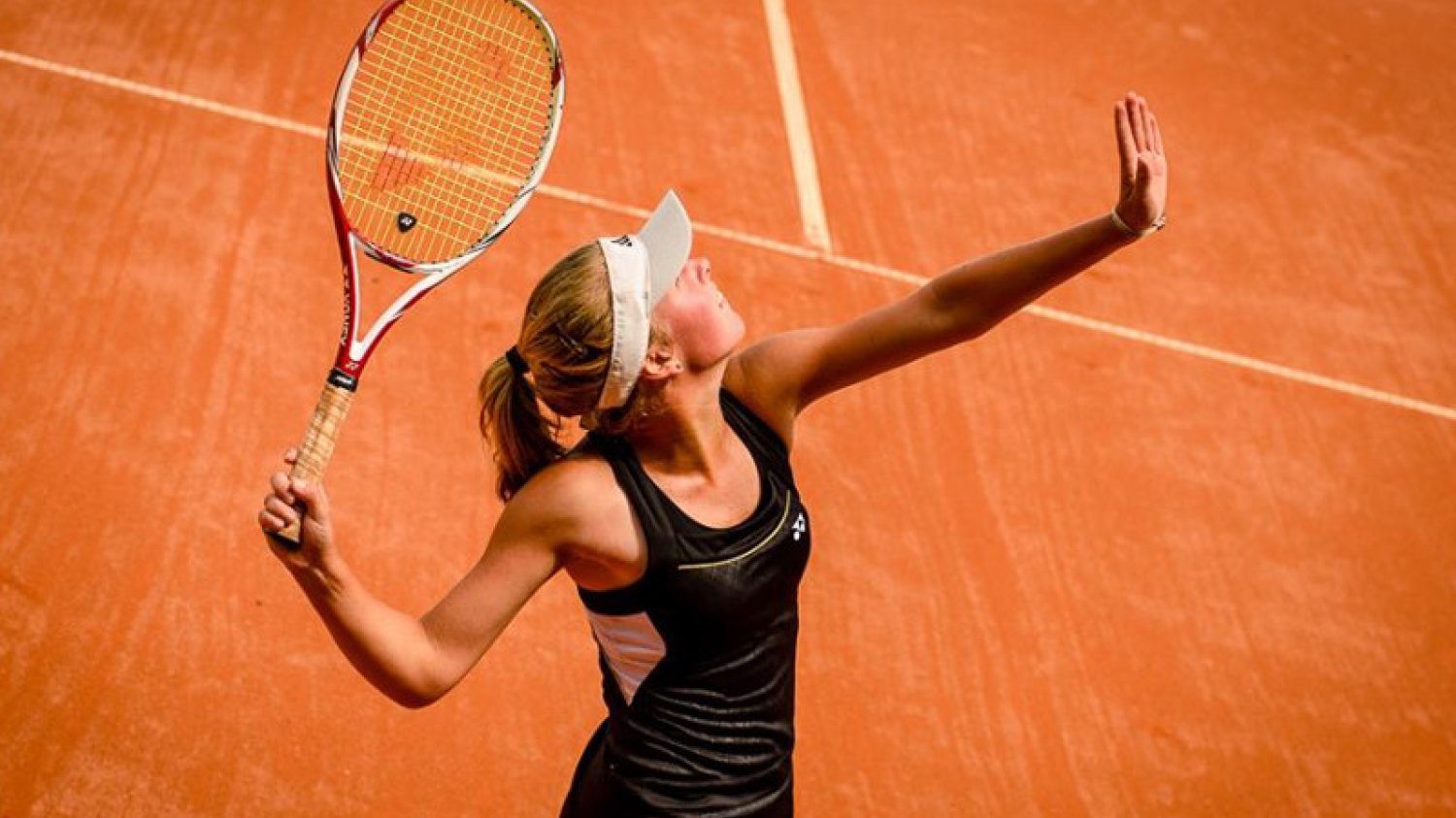 Podczas tegorocznego French Open Magdalena Fręch wygrała swój pierwszy mecz na turnieju wielkiego szlema.