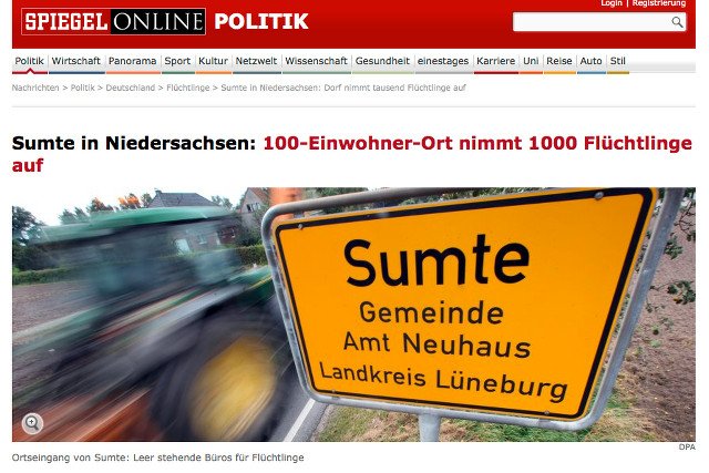 Polityka imigracyjna Niemiec przynosi złe skutki. We wsi w Dolnej Saksonii Niemcy staną się mniejszością narodową