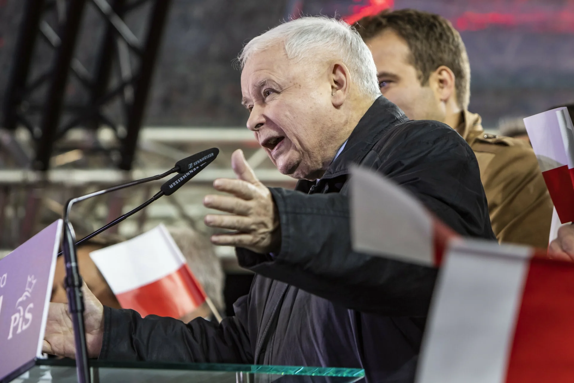 Jarosław Kaczyński w Stalowej Woli. Prezes PiS mówi o porwaniach Jarosław Kaczyński w Stalowej Woli. Prezes PiS mówi o porwaniach