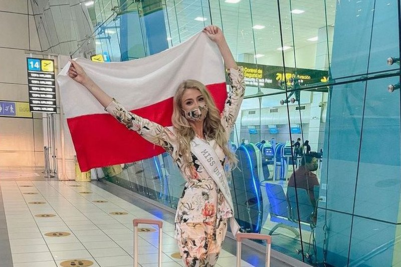 Natalia Piguła – strój na konkursie Miss Universe
