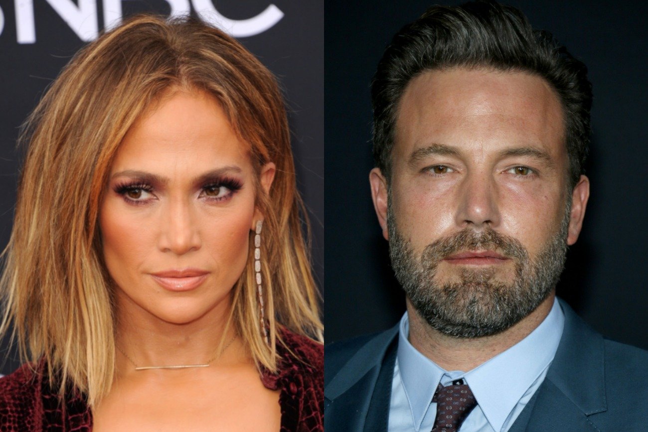Jennifer Lopez i Ben Affleck całowali się w restauracji.
