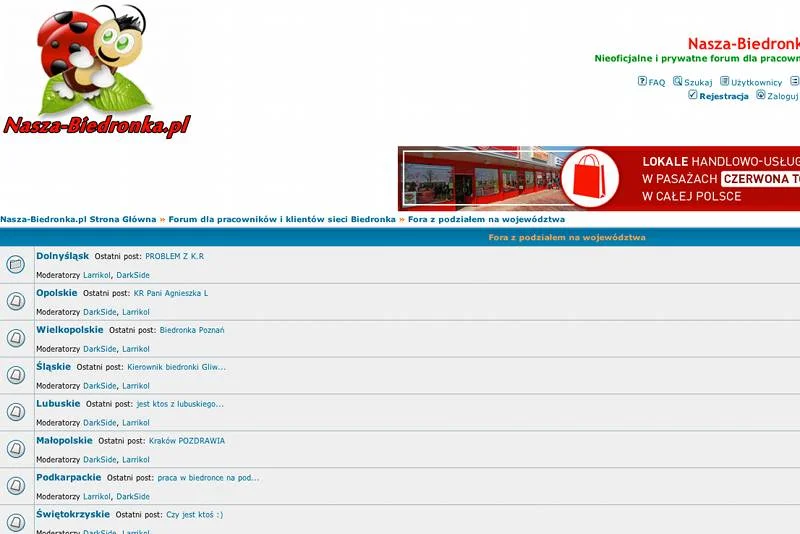 Forum pracowników Biedronki