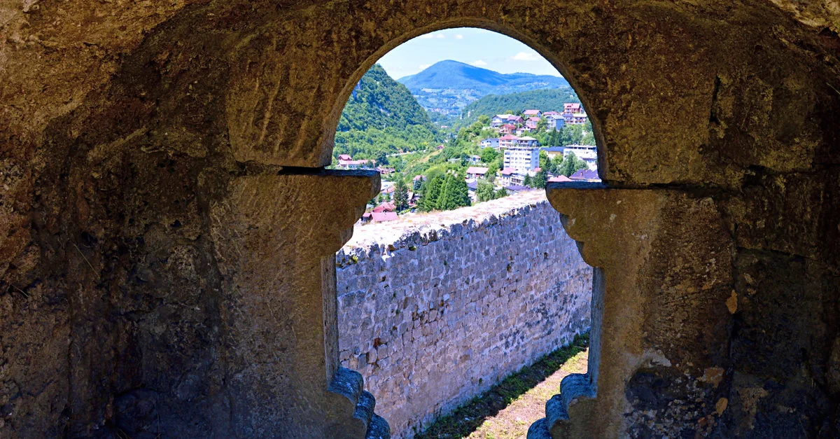 Fragment zamku.
