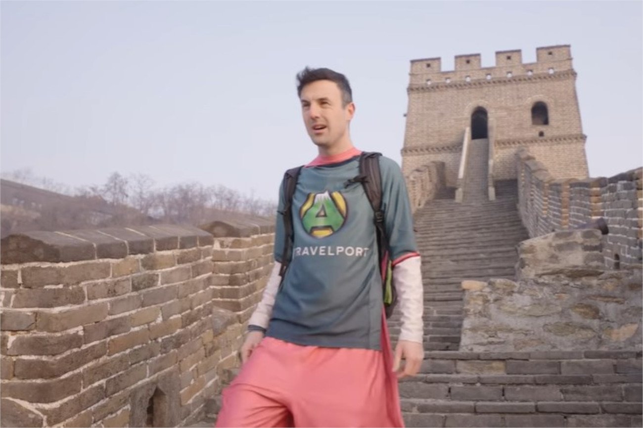 Podróżnik Jamie McDonald pobił rekord świata!