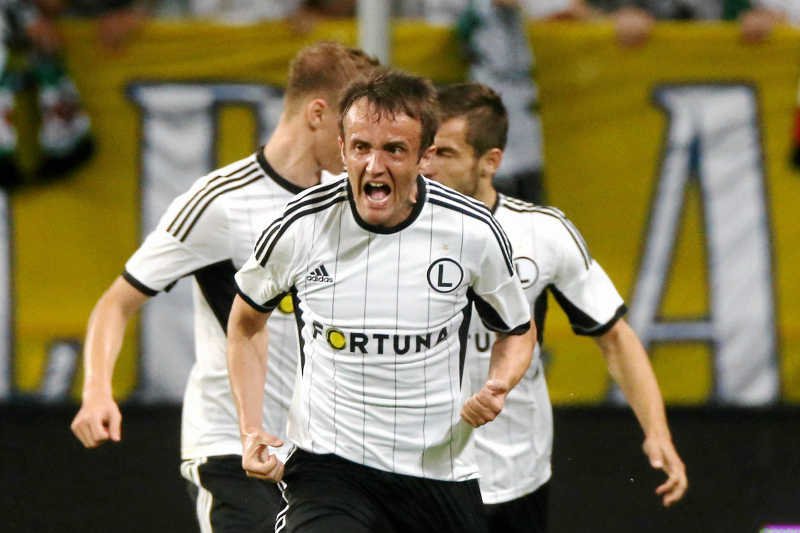 Legia Warszawa rozgromiła Celtic Glasgow, a najjaśniejszym punktem stołecznej drużyny był Miroslav Radović.