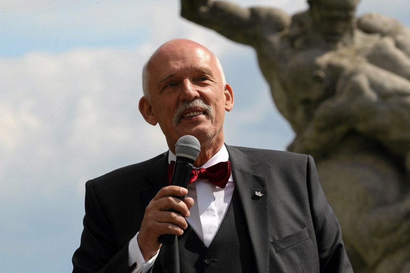 Janusz Korwin-Mikke przewiduje, że jeśli Platforma Obywatelska poprze JOW-y, scena polityczna zostanie zabetonowana