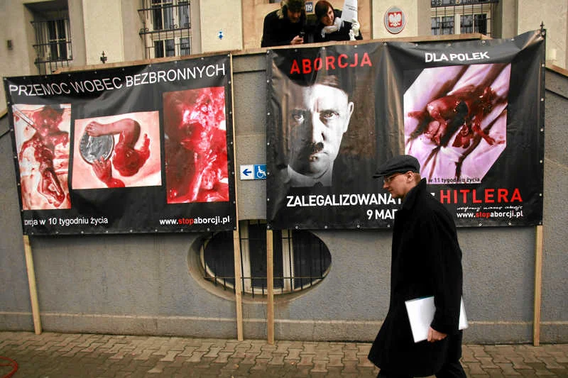 Wystawa antyaborcyjna w Katowicach