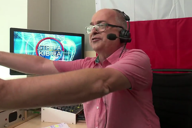 Tomasz Zimoch nie zawiódł podczas meczu Polska - Szwajcaria.