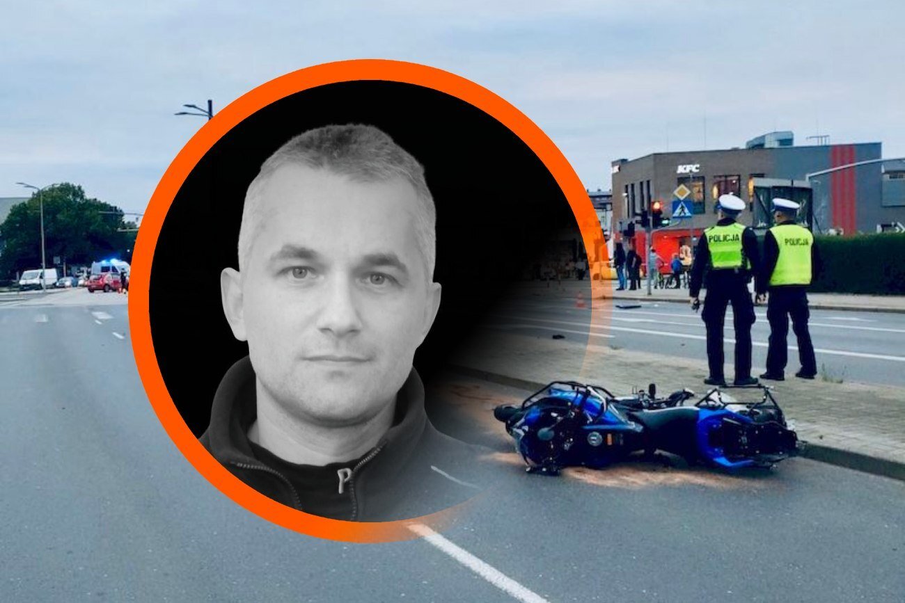 Słupsk. Nie żyje policjant potrącony przez kierowcę mercedesa