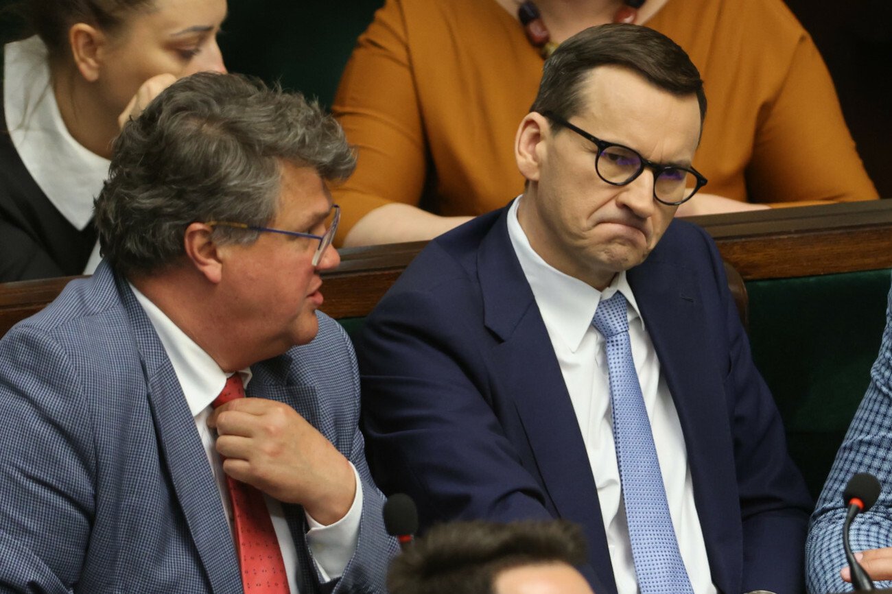 Maciej Wąsik i Mateusz Morawiecki