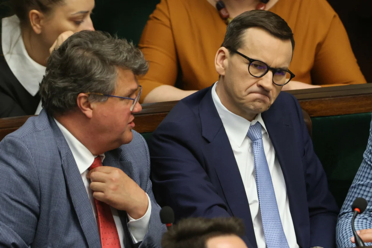Maciej Wąsik i Mateusz Morawiecki