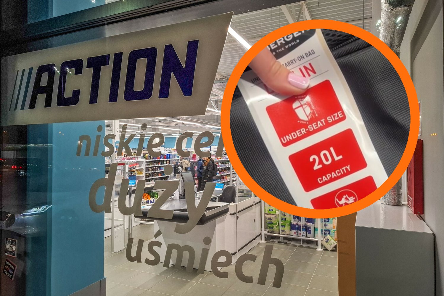 Ta torba podróżna ma wymiary idealne do samolotu. Action wypuścił hit Plecak idealny do samolotu. Torba podróżna Spilbergen Dublin z Action to hit