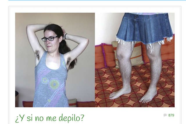 Hiszpańska blogerka postanowiła, że nie będzie się golić. Swój zarost pokazała na blogu.