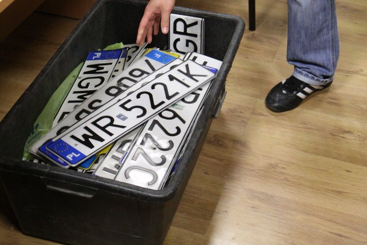 Od 11 lipca będą produkowane nowe tablice rejestracyjne.