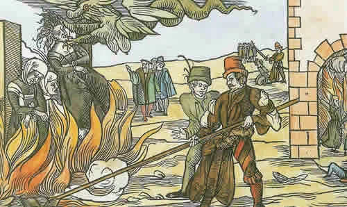 Palenie czarownic.