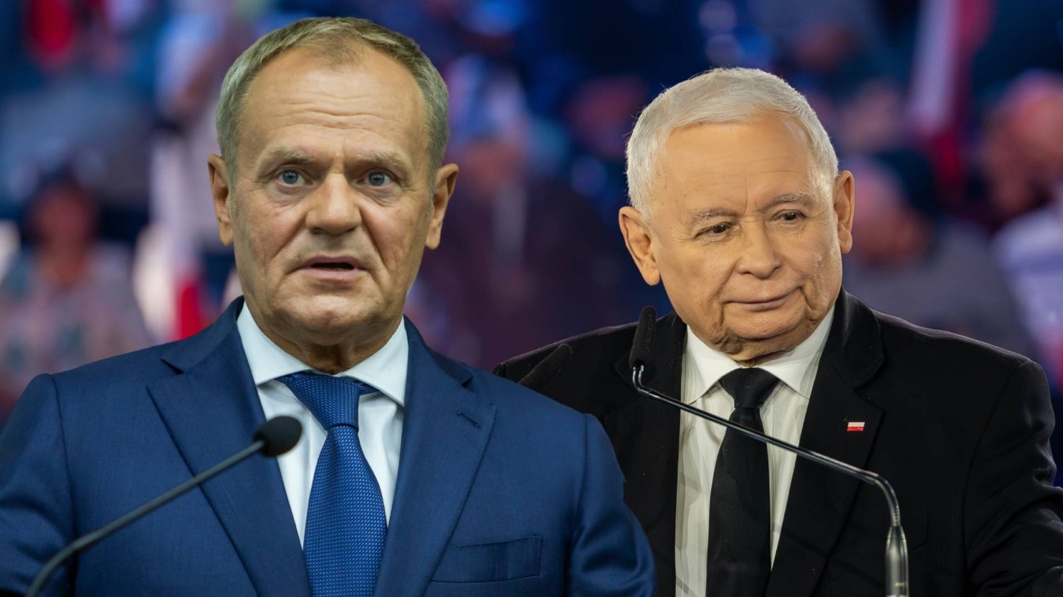Mamy wyniki nowego sondażu poparcia. Tusk i Kaczyński muszą zgrzytać zębami Donald Tusk i Jarosław Kaczyński