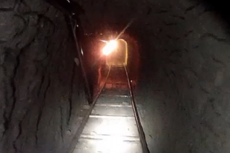 Tak wyglądał tunel łączący USA z Meksykiem