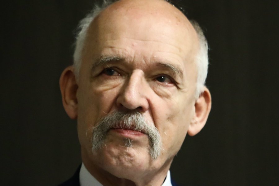 Janusz Korwin-Mikke dostrzegł dobroczynny wpływ koronawirusa z Wuhan.