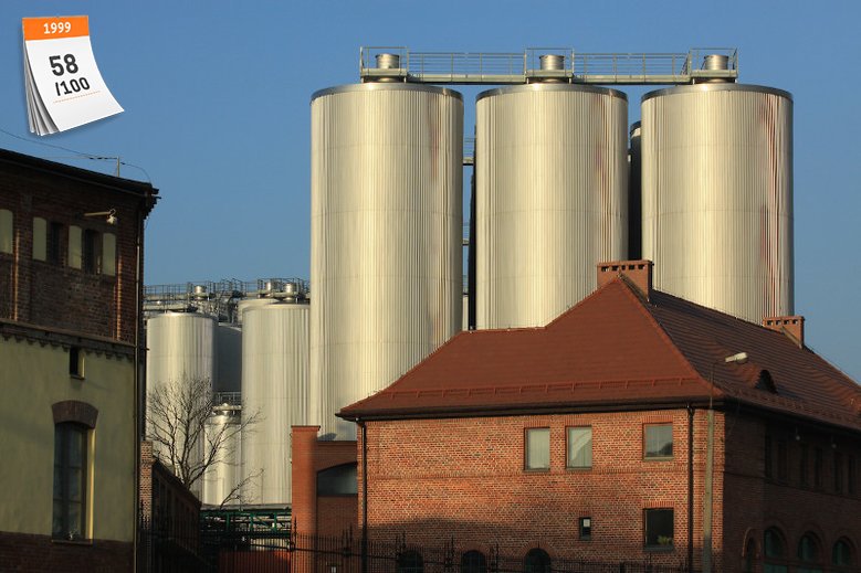 Powstała w 1999 roku Kompania Piwowarska to lider polskiego rynku piwa. Na zdjęciu należące do grupy piwowarskiej Tyskie Browary Książęce