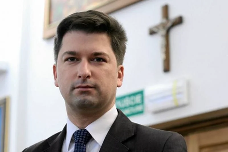 Radny Lublina Sylwester Tułajew.