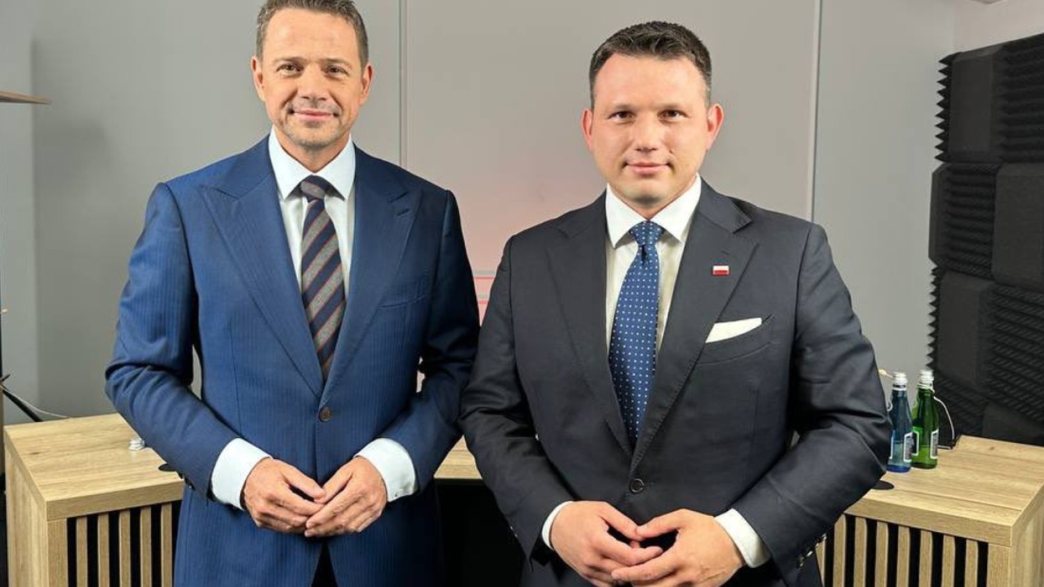 Co robili Trzaskowski i Mentzen po debacie?