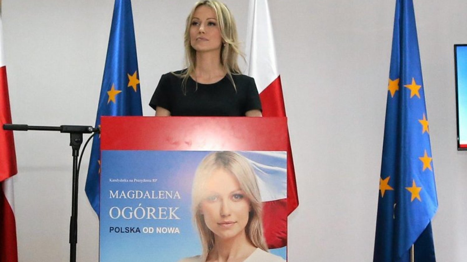 Że co? Kandydatka lewicy na prezydenta RP zapewnia, że głosowała na Andrzeja Dudę.