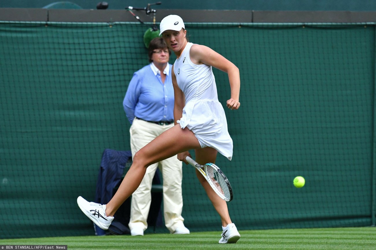 Iga Świątek znakomicie rozpoczęła swoją rywalizację w Wimbledonie