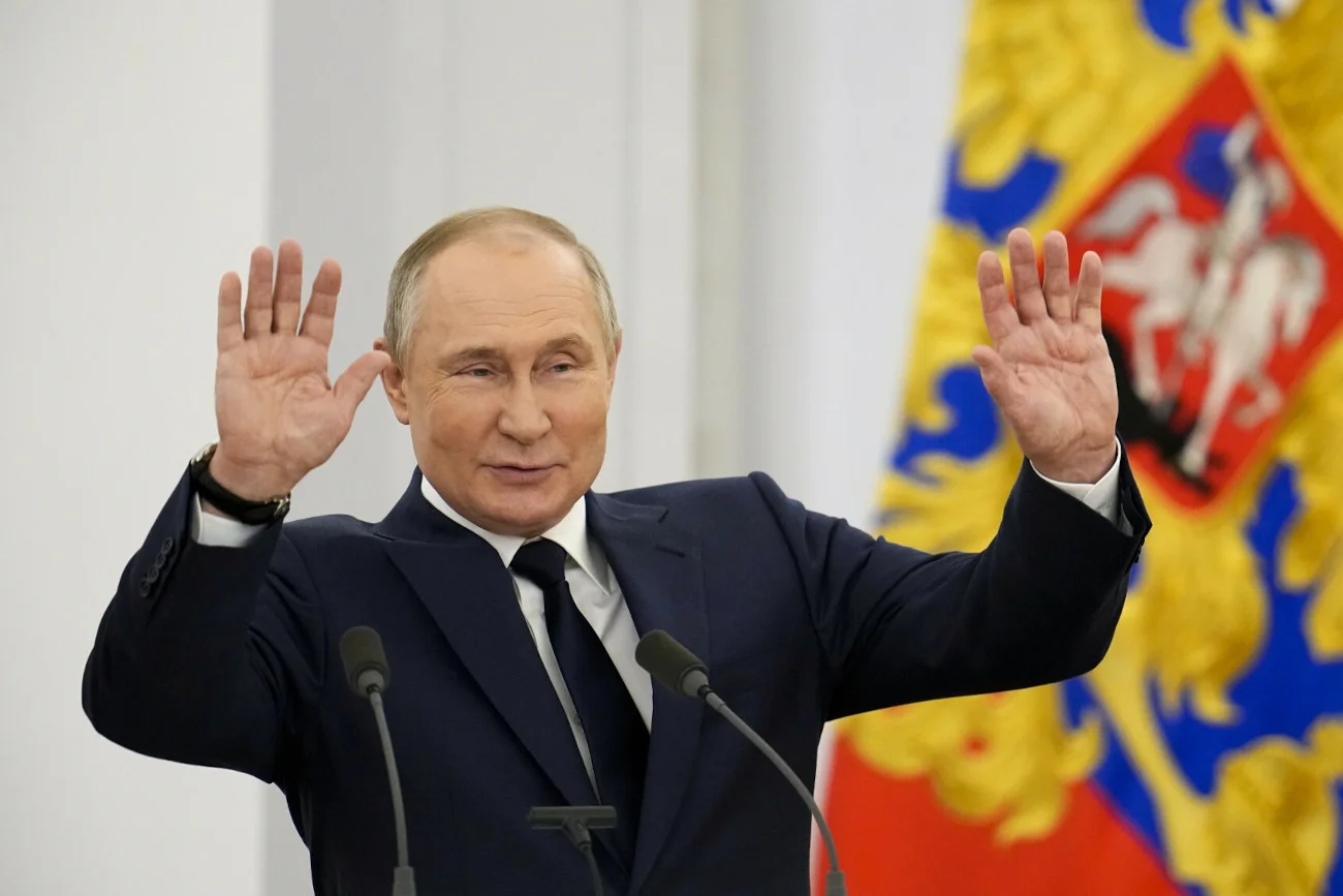 Władimir Putin tryskał dobrym humorem podczas spotkania z rosyjskimi olimpijczykami.