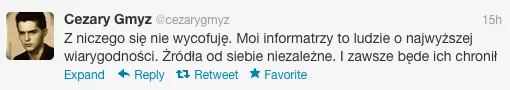 Cezary Gmyz o swojej publikacji.