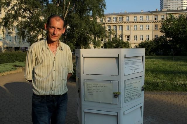 Uczestnik projektu Domni Bezdomni