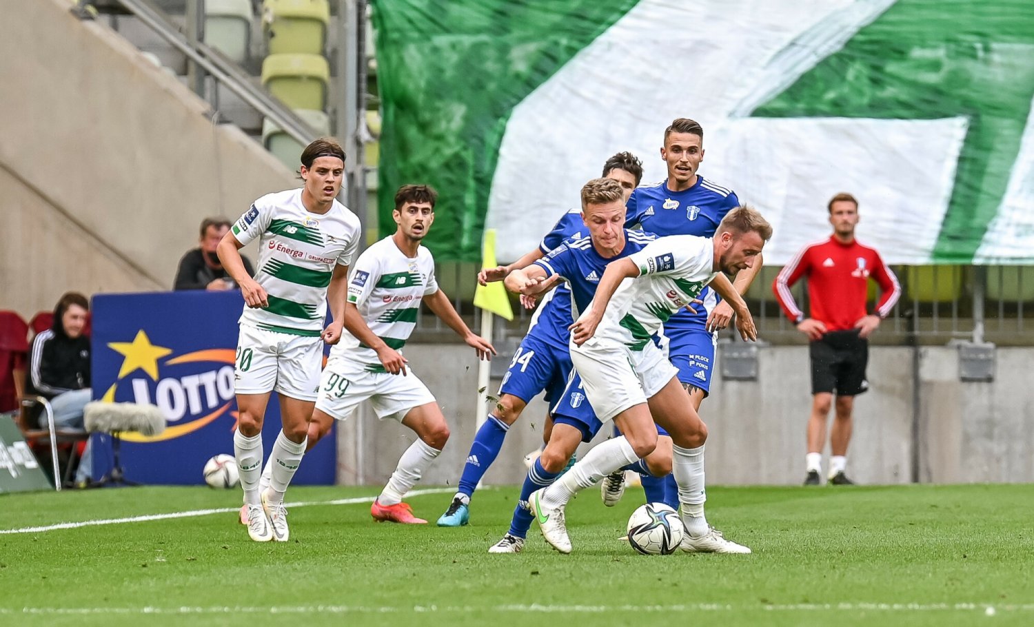 Lechia Gdańsk skromnie pokonała na swoim terenie Wisłę Płock