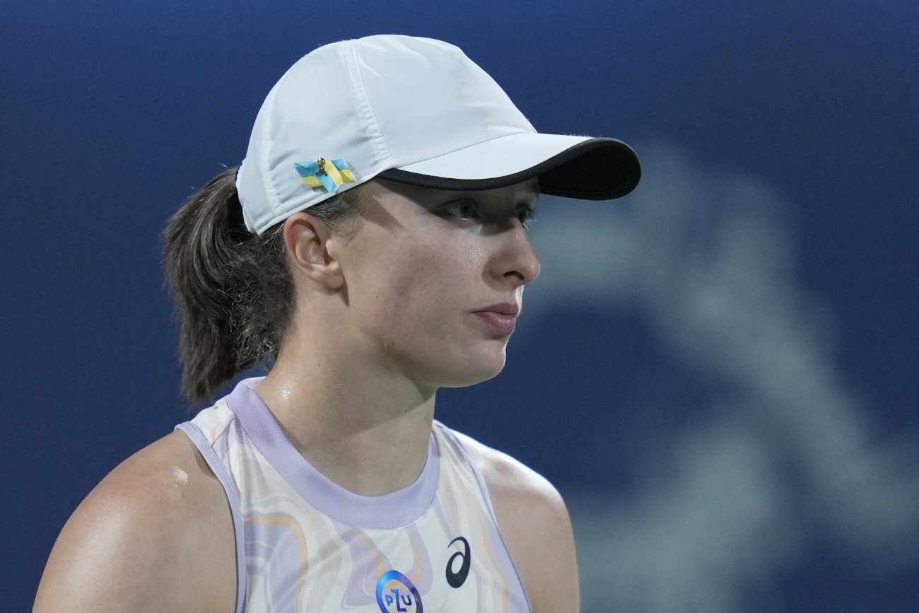 Iga Świątek w weekend przegrała finał turnieju Dubai Duty Free Tennis Championships.