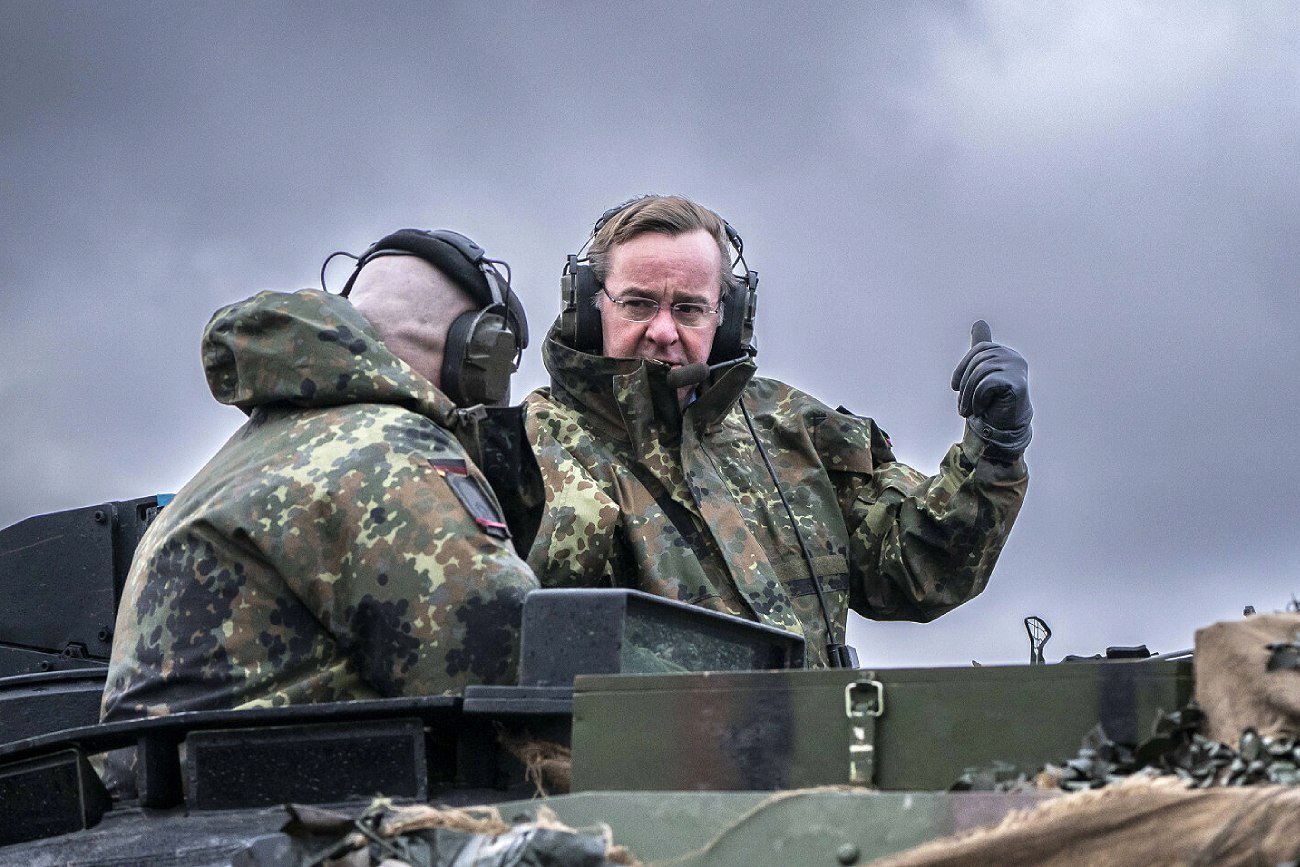 Minister obrony Niemiec Boris Pistorius