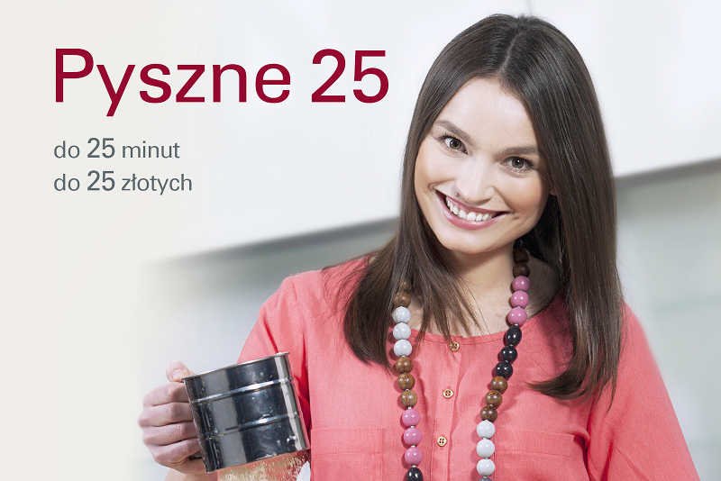 Anna Starmach w swojej książce "Pyszne 25" przekonuje, że gotować można szybko, tanio i zdrowo