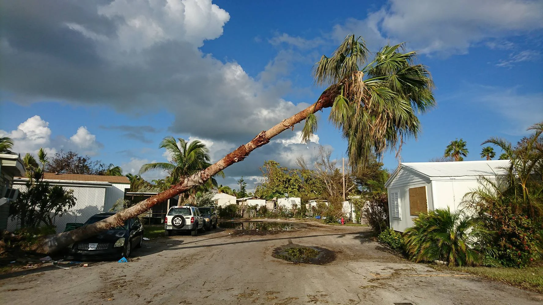 Key West Floryda 2017 po przejściu huraganu Irma
