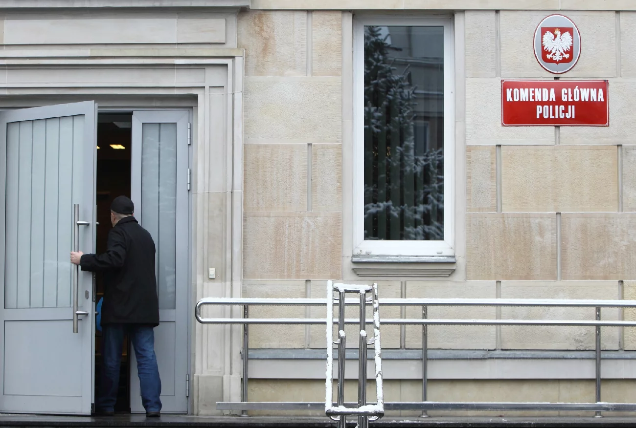 Eksplozja w Komendzie Głównej Policji. "Jest to pomieszczenie niejawne".