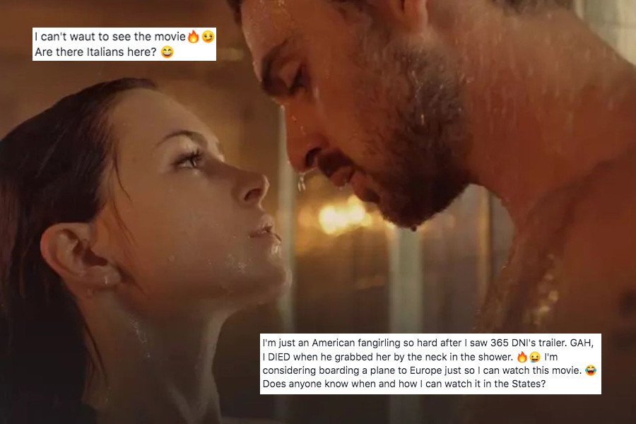 Na premierę filmu "365 dni" niecierpliwie czekają fanki powieści i nie tylko