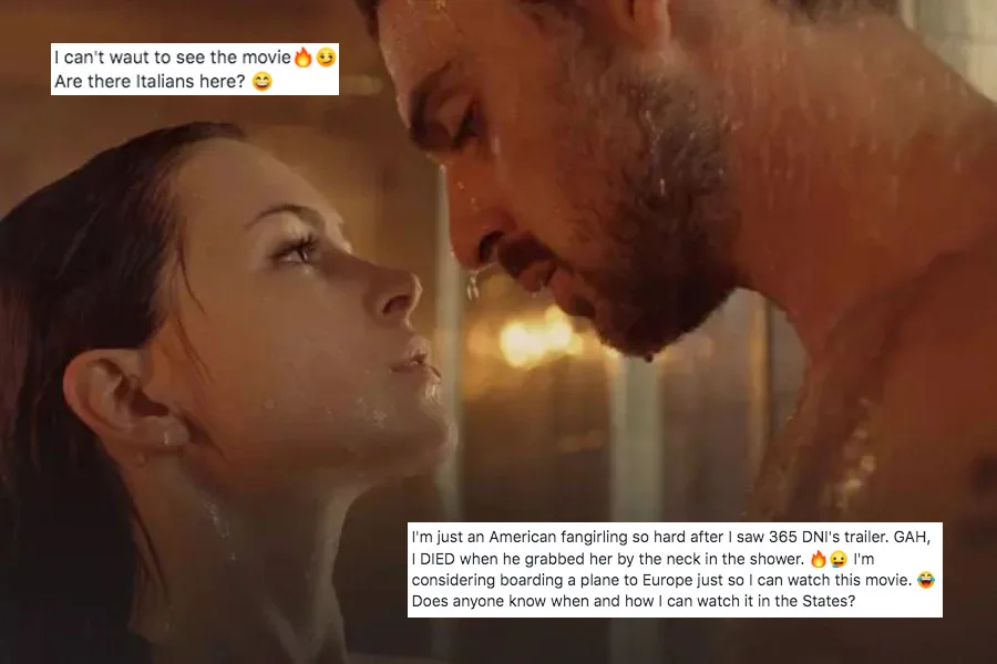 Na premierę filmu "365 dni" niecierpliwie czekają fanki powieści i nie tylko