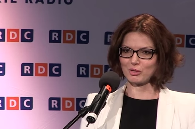 Eliza Michalik w RDC prowadziła sobotnią audycję "Bez pudru".