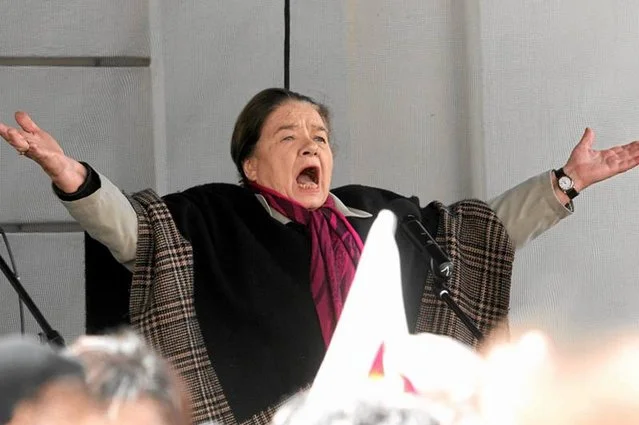 Katarzyna Łaniewska od lat popiera Prawo i Sprawiedliwość