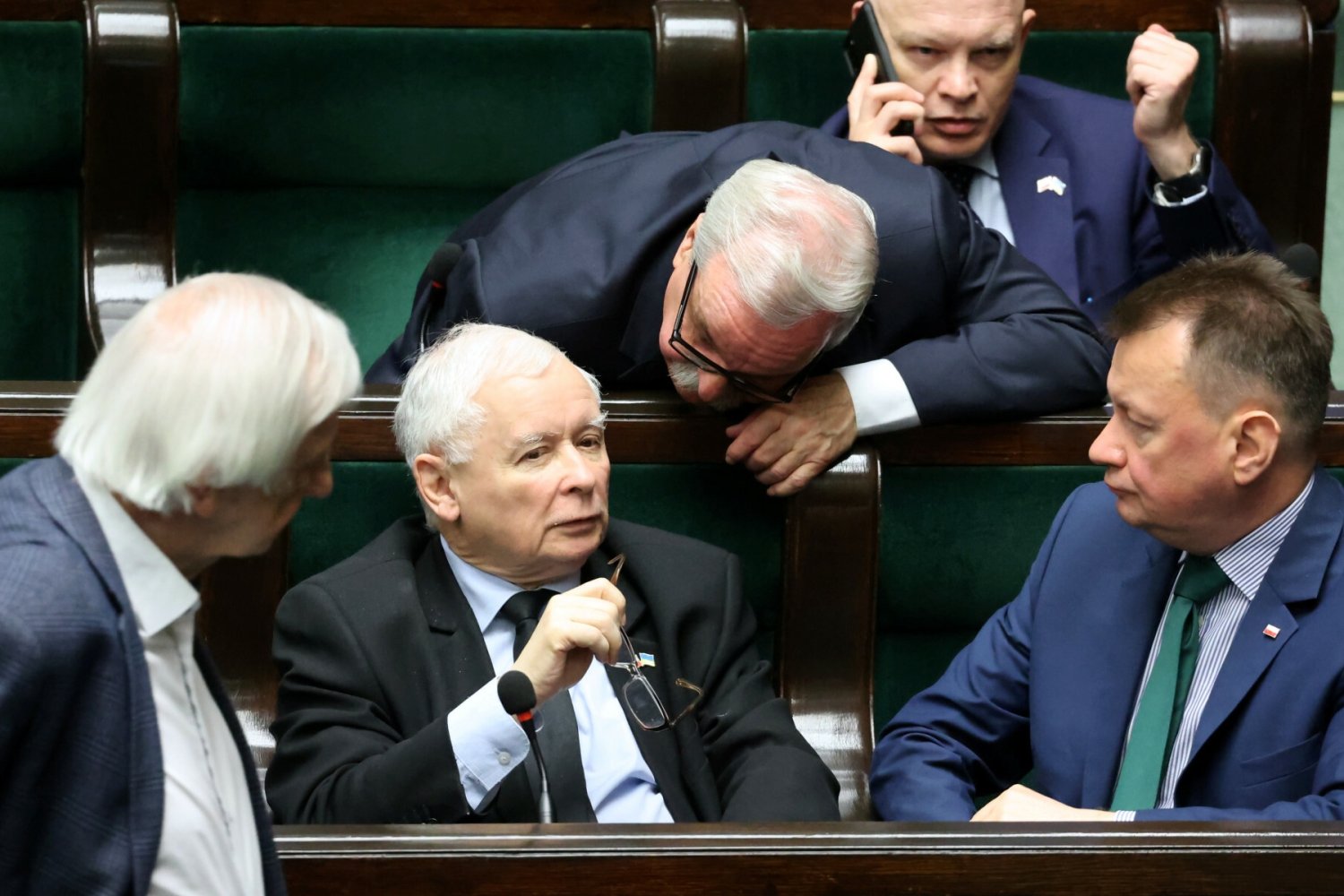 Na zdjęciu: Politycy PiS. Partia przeforsowała zmiany w Kodeksie wyborczym, teraz RPO ma do nich zastrzeżenia