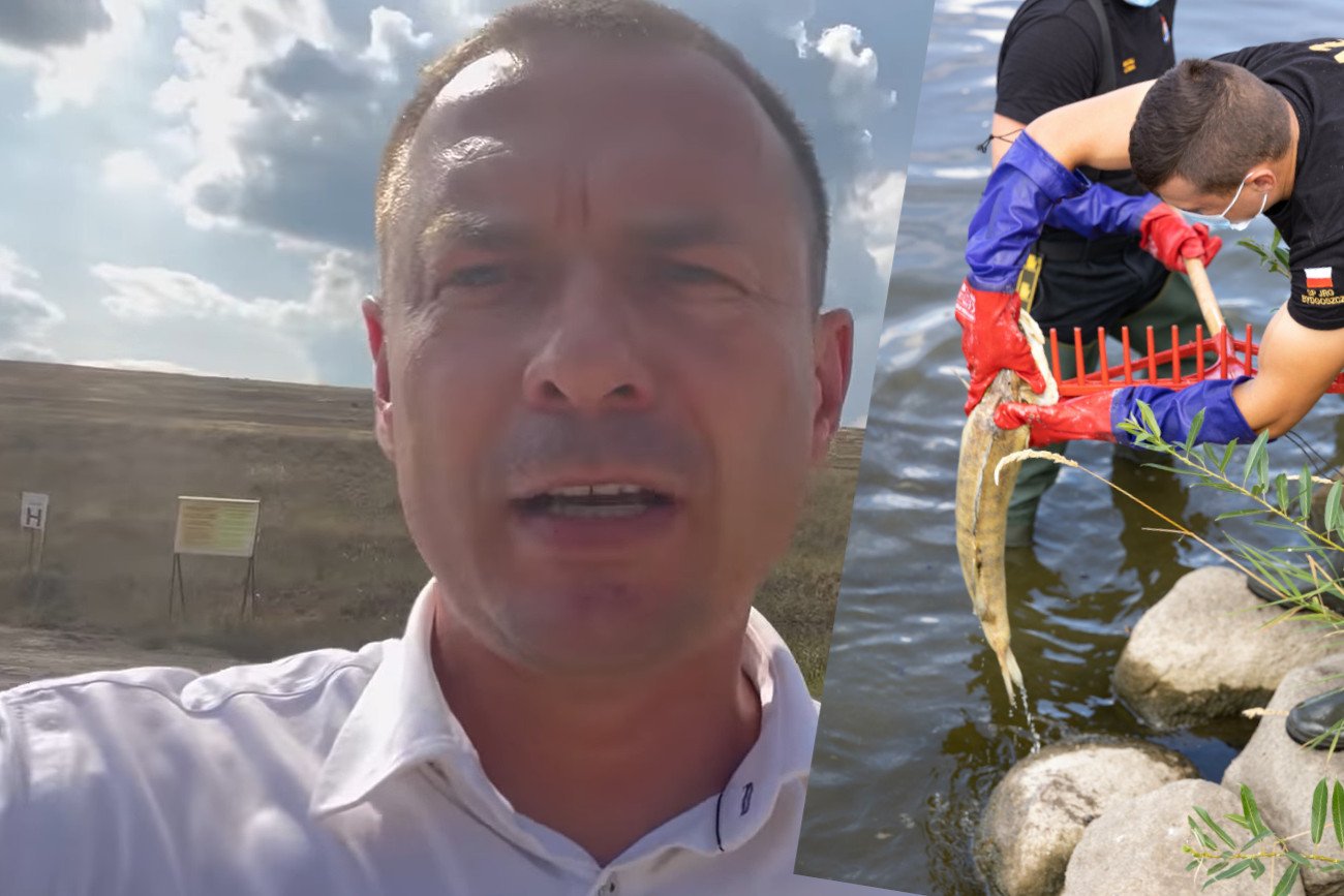 Poseł Piotr Borys alarmuje, że sporo słonej wody mogło dostać się do Odry ze zbiornika Żelazny Most Zakładu Hydrotechnicznego KGHM.